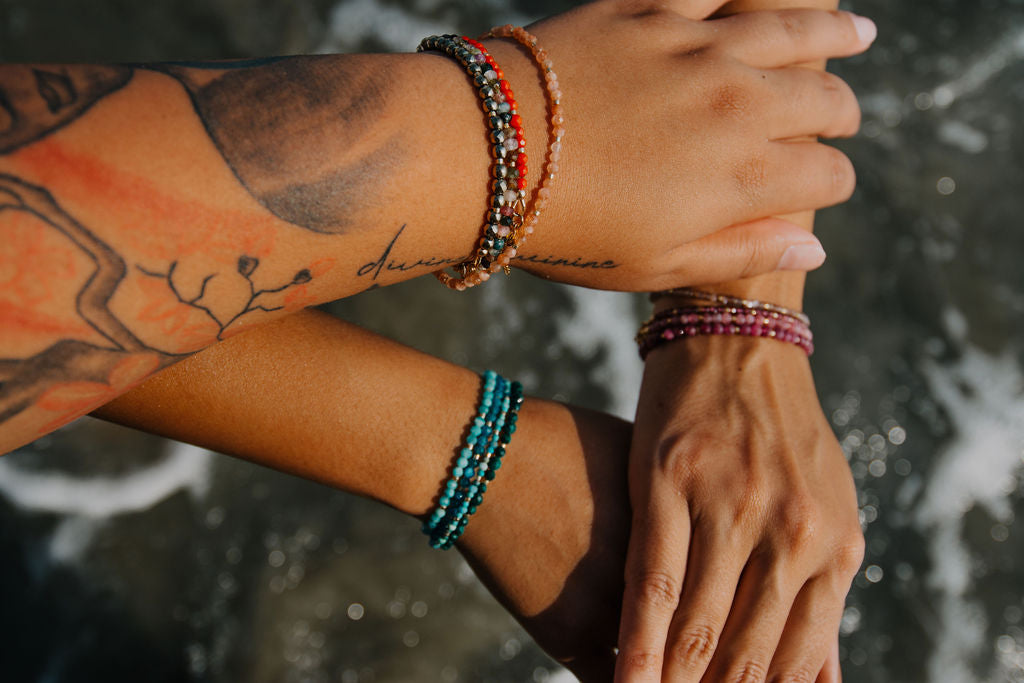 Rainbow Tourmaline Bracelet