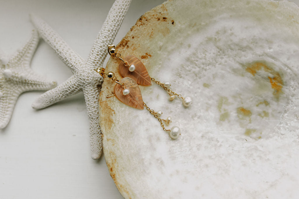 The Bougainvillea Earrings