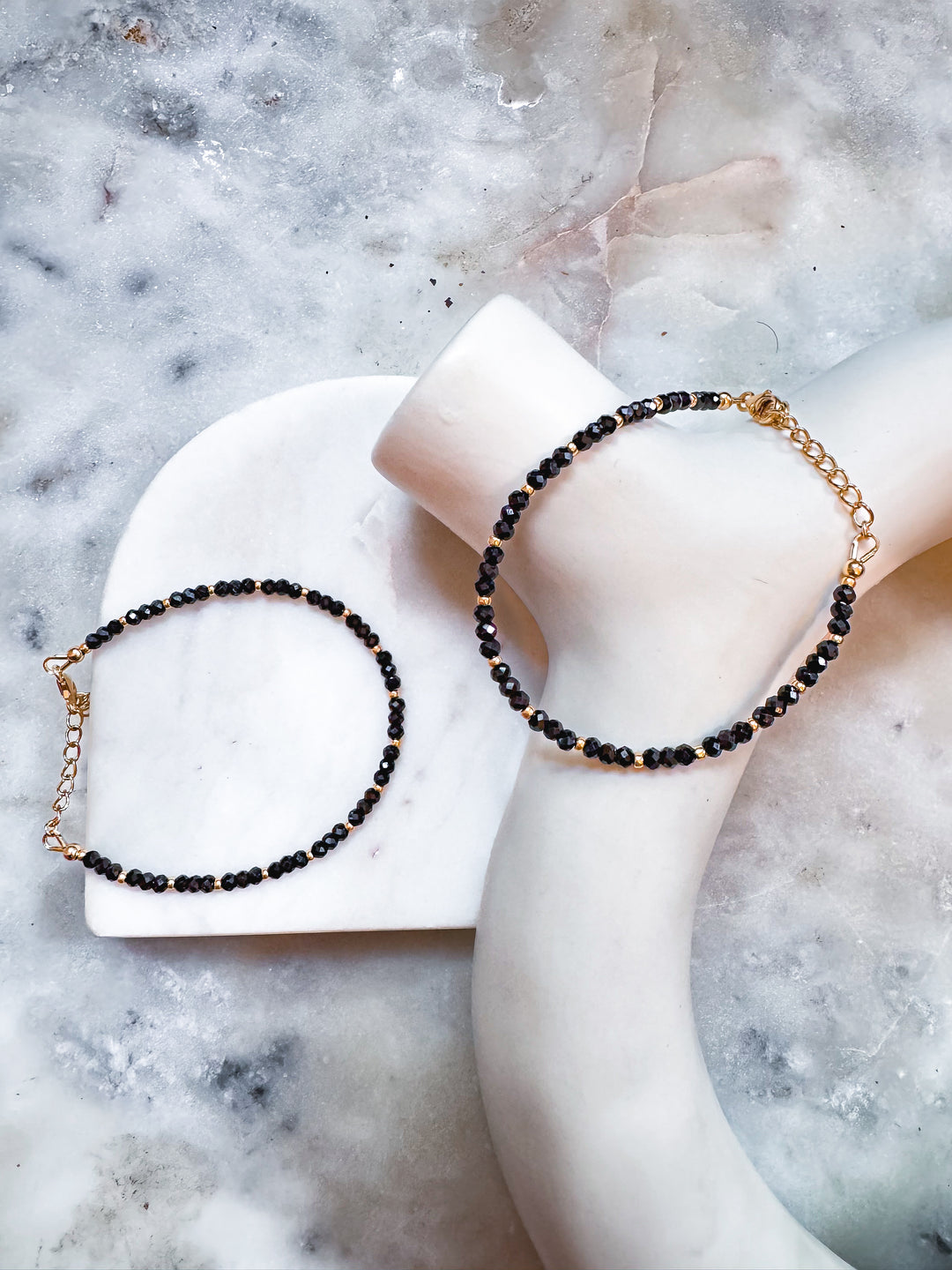 Black Spinel Bracelet
