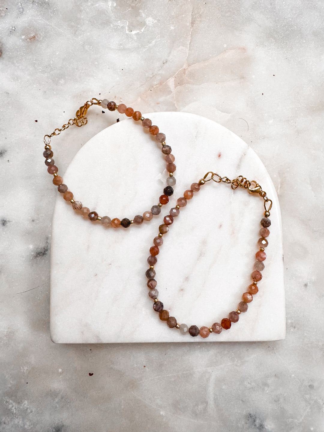 Chocolate Moonstone Bracelet