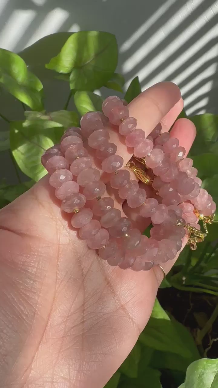 Madagascar Rose Quartz Bracelet