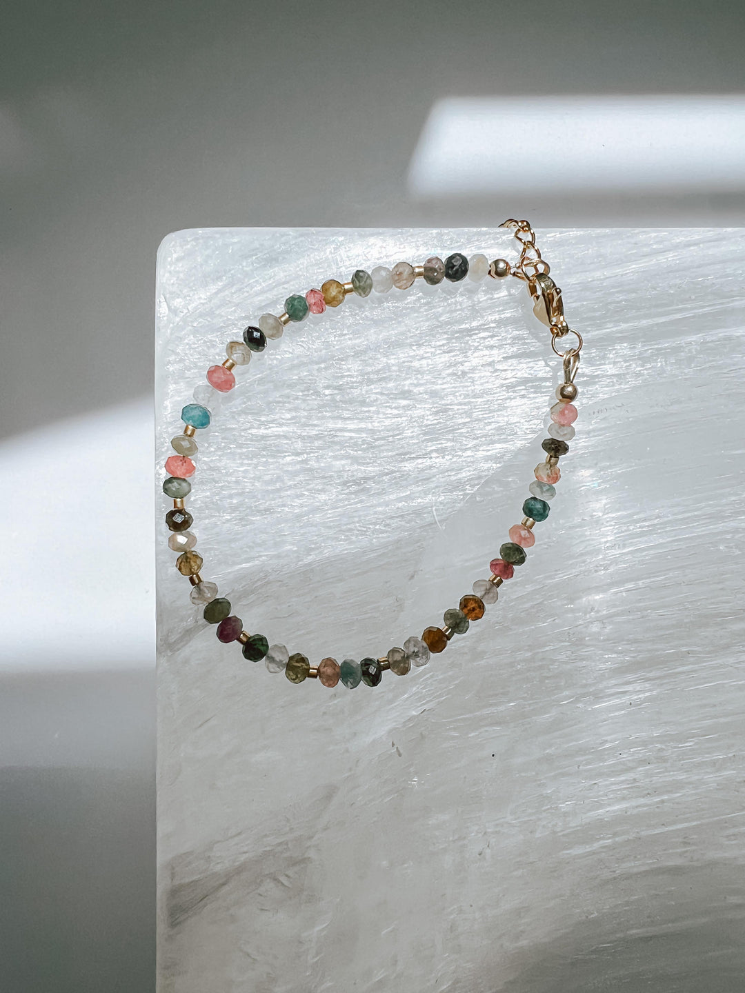 Rainbow Tourmaline Bracelet