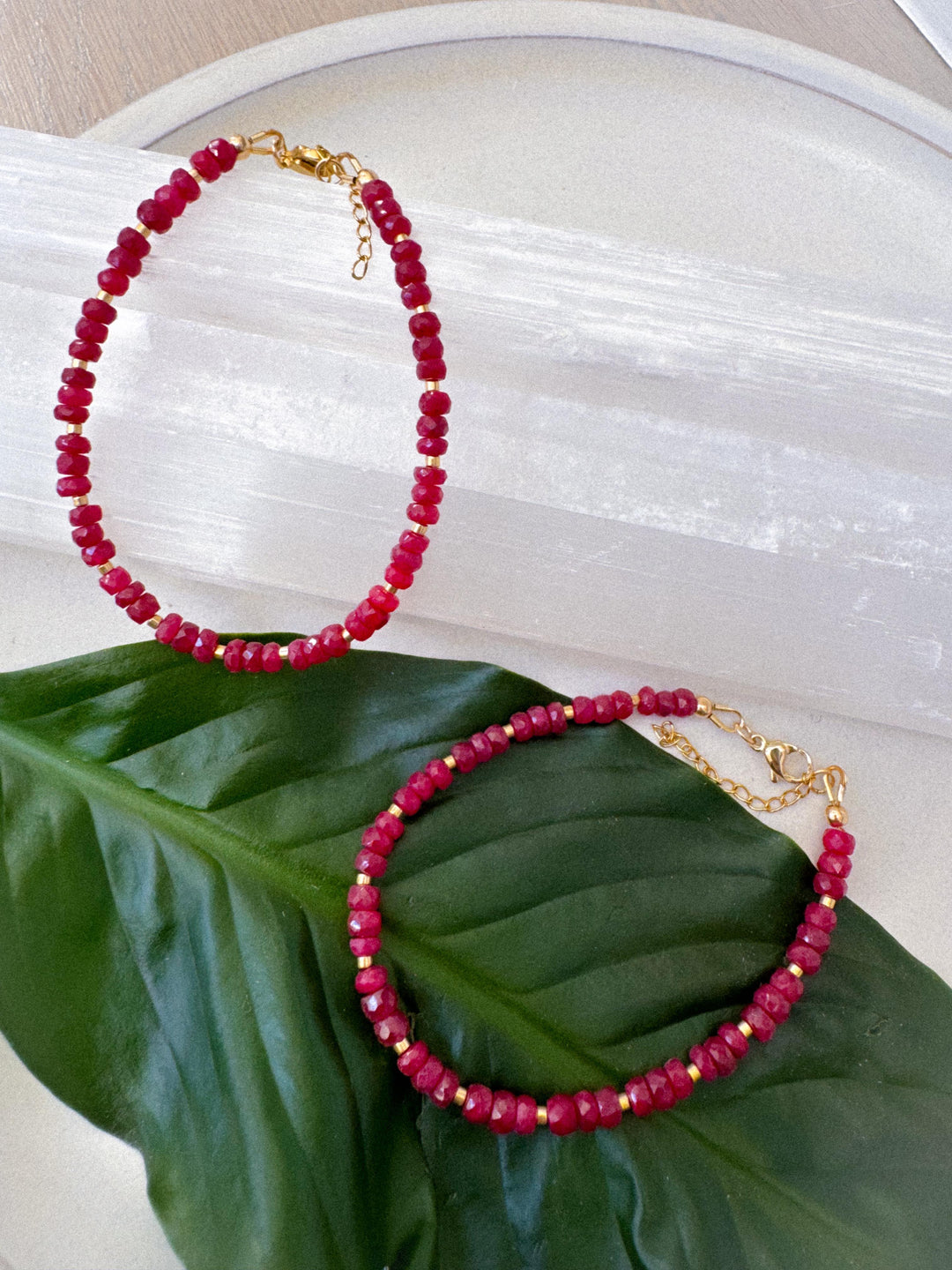 Ruby Bracelet