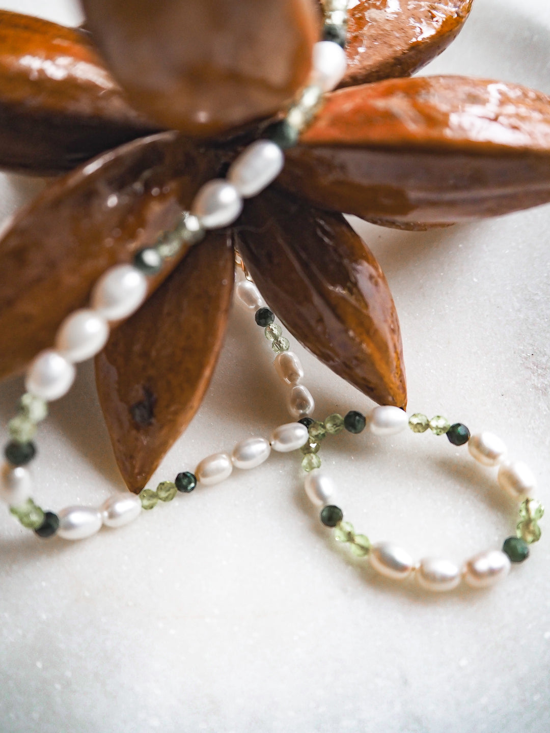 The Sampaguita Necklace by Kislap Jewelry, view 2
