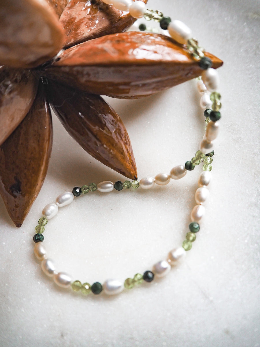 The Sampaguita Necklace by Kislap Jewelry