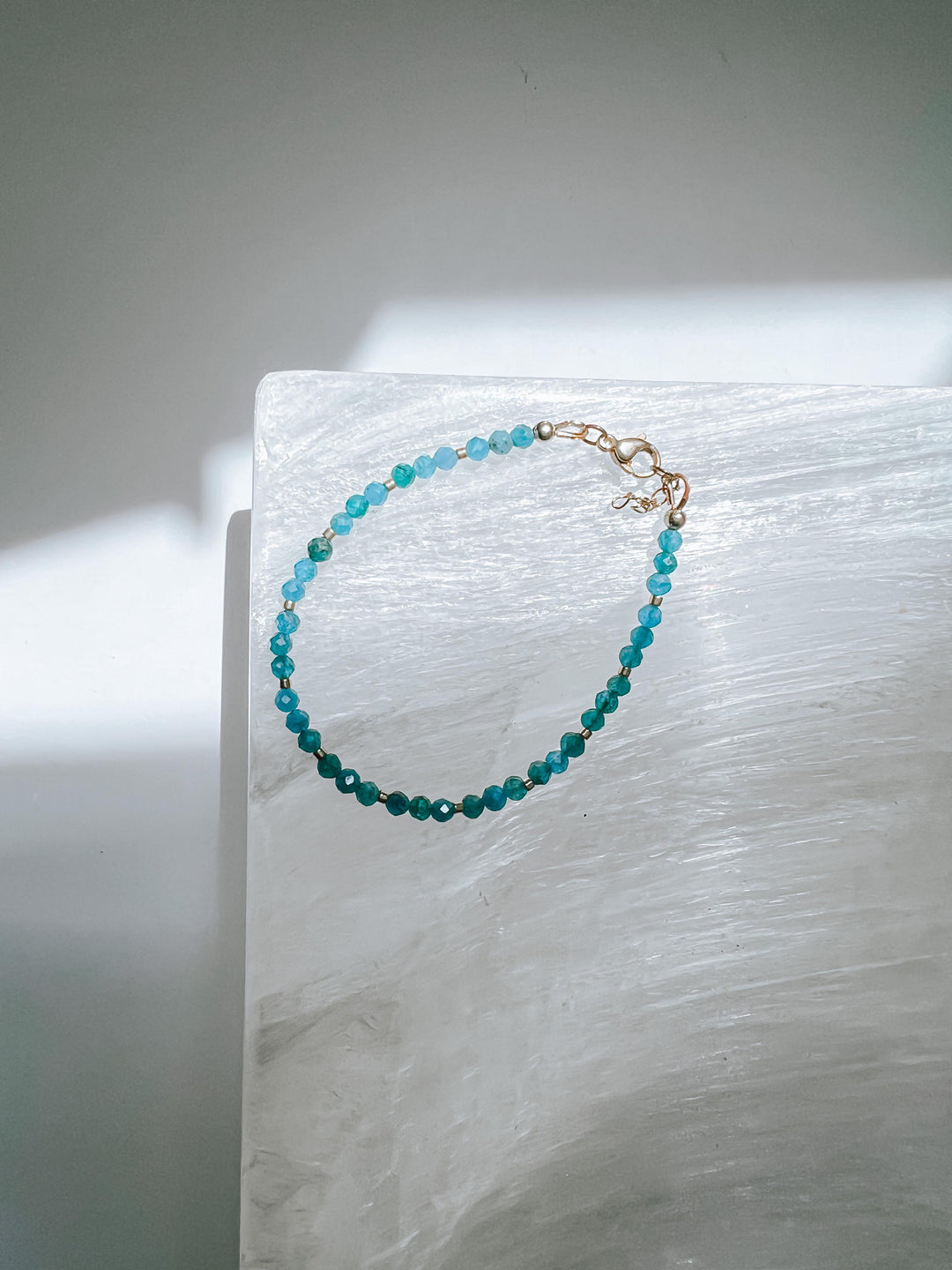 Blue Apatite Bracelet