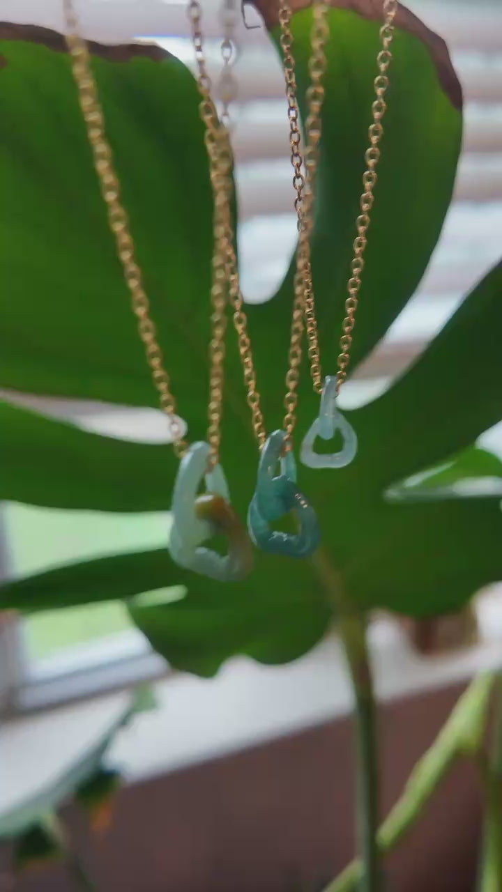 Jade Love Knot Necklace