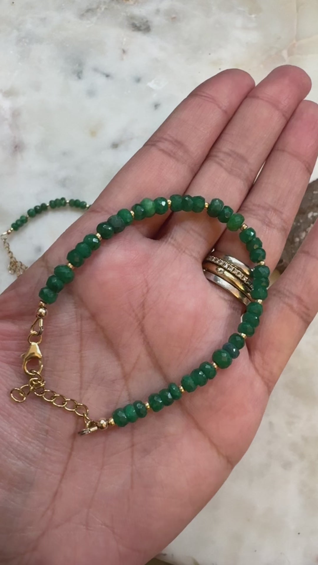Emerald Bracelet
